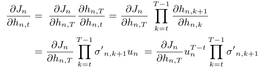 Gradient Of IndRNN